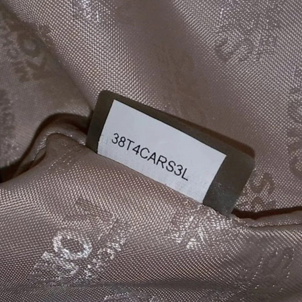 Michael Kors Astrid Claret Large Leather Satchel - Picture 15 of 15